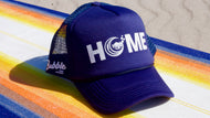 Blue HOME Snapback Trucker Hat